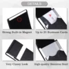 b51c9775c7d18303a14b0015bd660744.webp Random PU Leather Business Card Holder L9.4cm W6.1cm H1.3cm