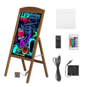 LED Writing Board Easel