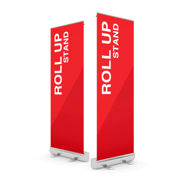 Roll Up Aluminum Banner Stand