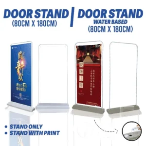 Door Banner Stand 80x180cm
