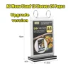 my-11134207-820l5-mfcqldulst8v78.webp A6 Acrylic Flip Menu Stand L11.5cm W6cm H19cm