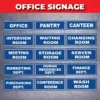 Office Door Sticker Signage