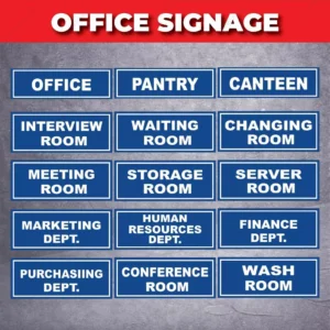 Office Door Sticker Signage