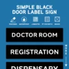 my-11134207-820lc-mgn2xmp9m3gv77.webp Black Door Label Sticker Sign