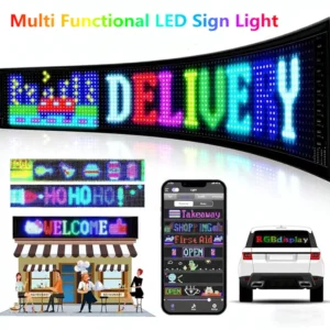 Flexible Programmable LED Sign