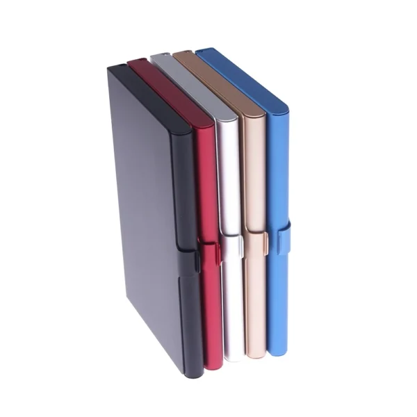 Random Aluminum Business Card Case