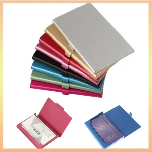 Random Aluminum Business Card Case