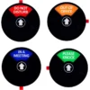 Do Not Disturb Privacy Sign 12cm Black