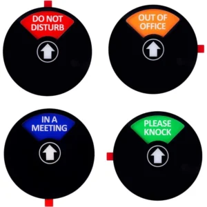 Do Not Disturb Privacy Sign 12cm Black