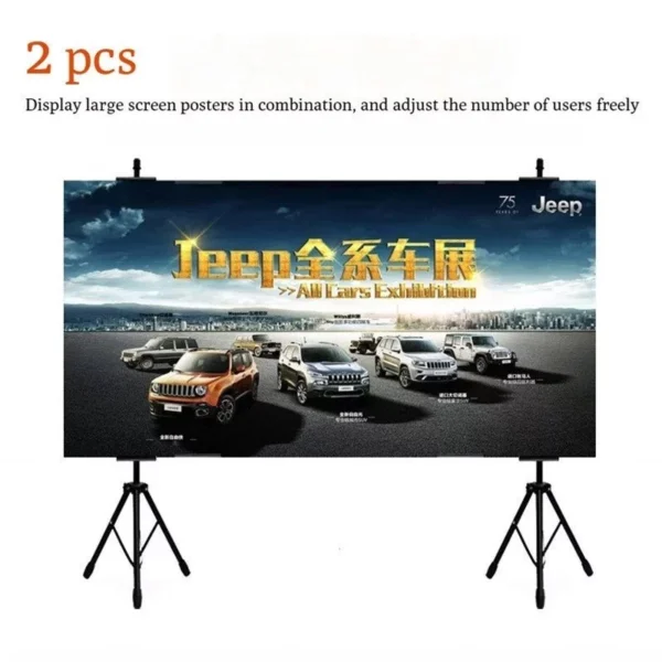 sg-11134201-824g5-mpv4dfipubrfb3.webp Adjustable Tripod Banner Stand